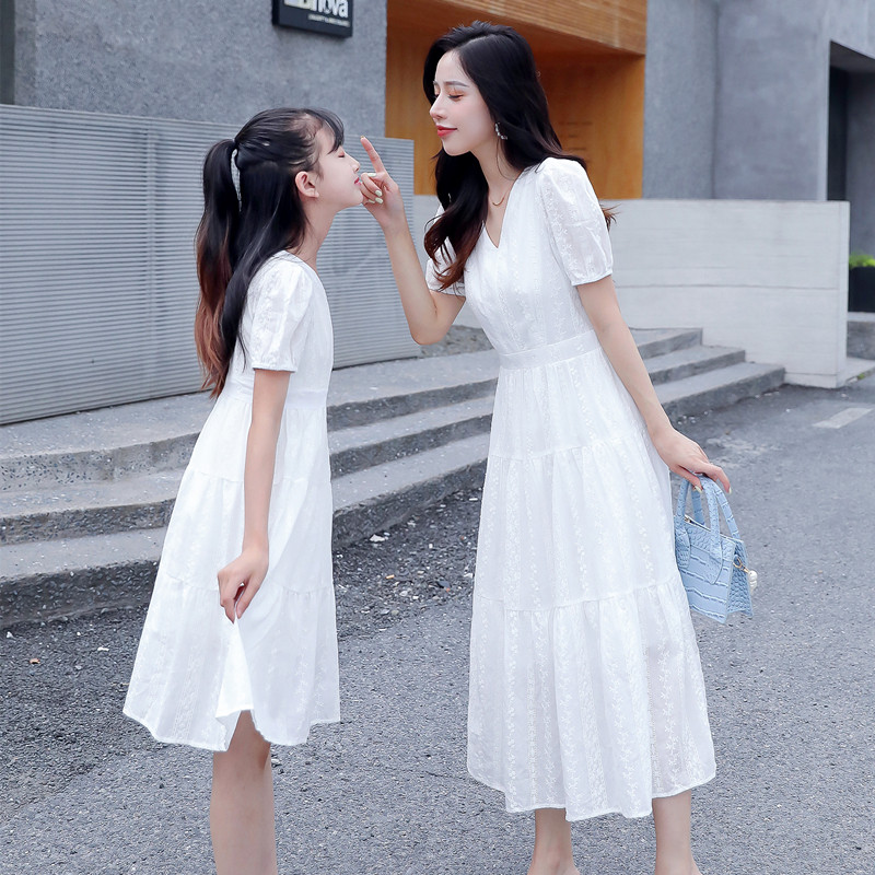 Online Red Kiss Costume for summer clothing Korean version Long dress 2022 New Chaoyang sends superfairy girl dress with female dress