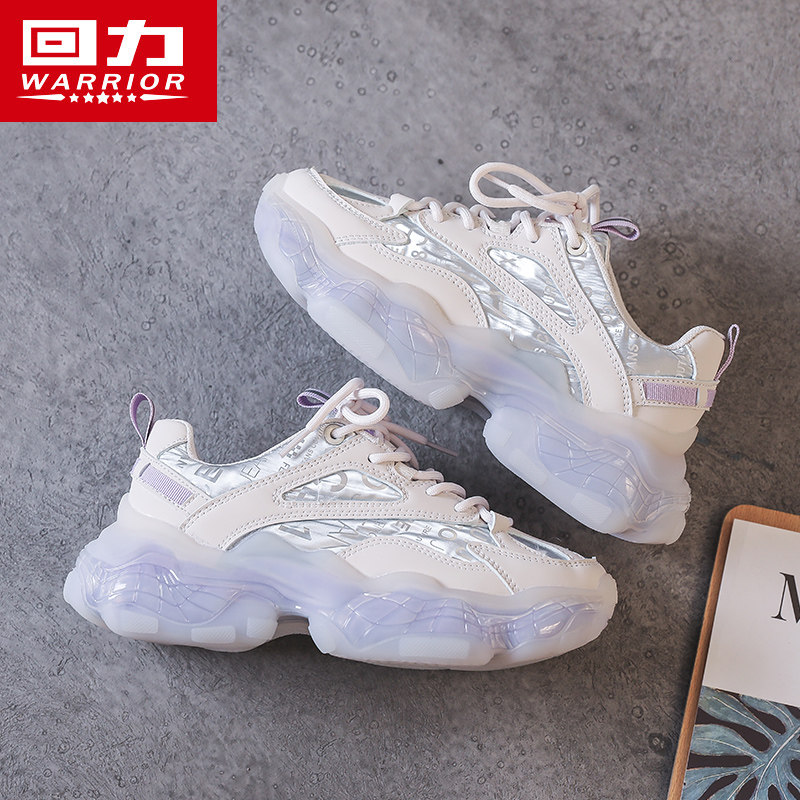 Return Force Old Daddy Shoes Women Tide Ins Summer Breathable 2021 New Jelly Bottom 100 Hitch Spring Autumn Casual Sneakers