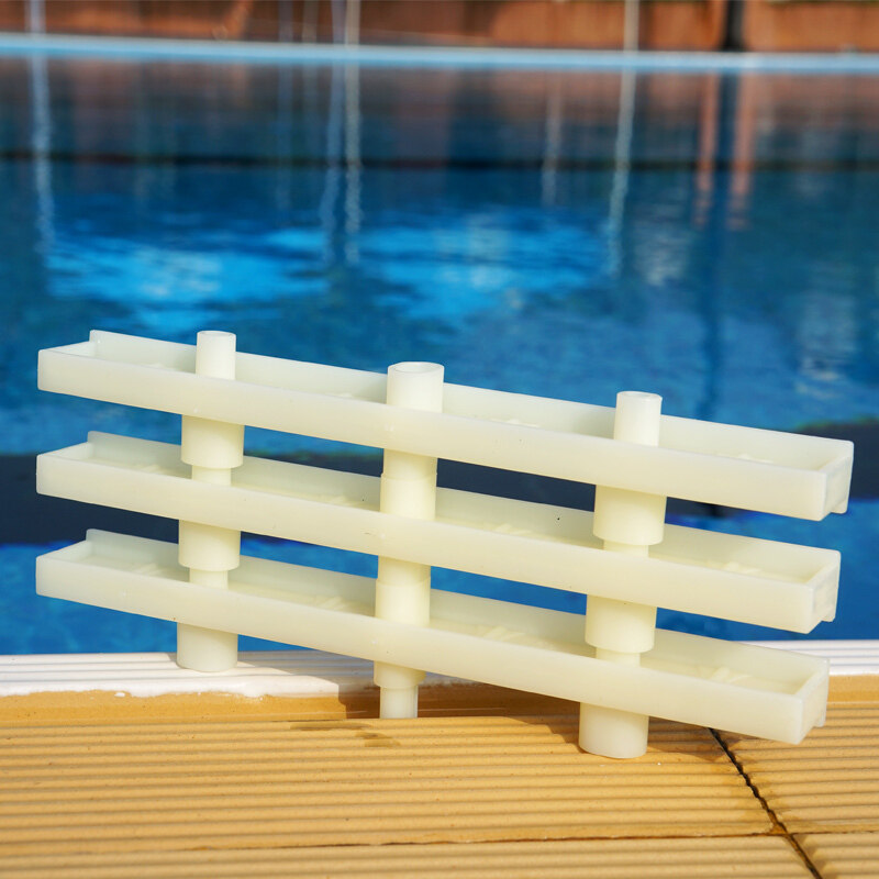 Swimming pool grille pool overflow grille three interface wide - face pool drainage grille grille three - connected ABS material