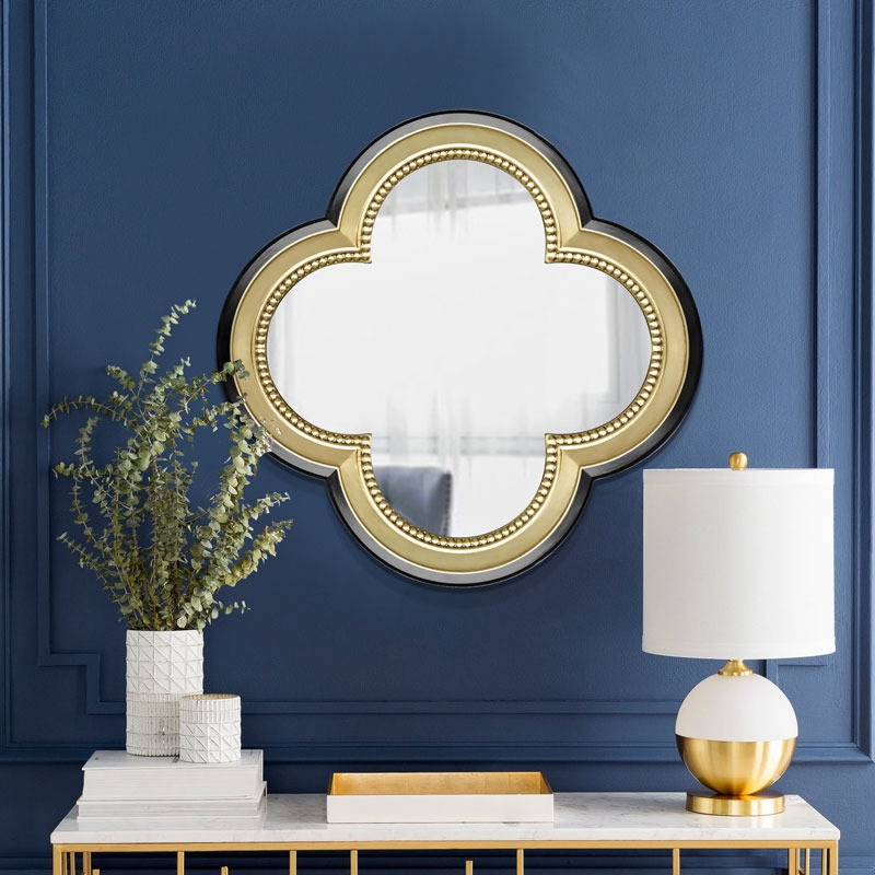 American Decorative Mirror Living Room Genguan Wall Wall Wall-mounted Plum Mirror Retro Creative Dining Room Dining Side Art Mirror Customisation