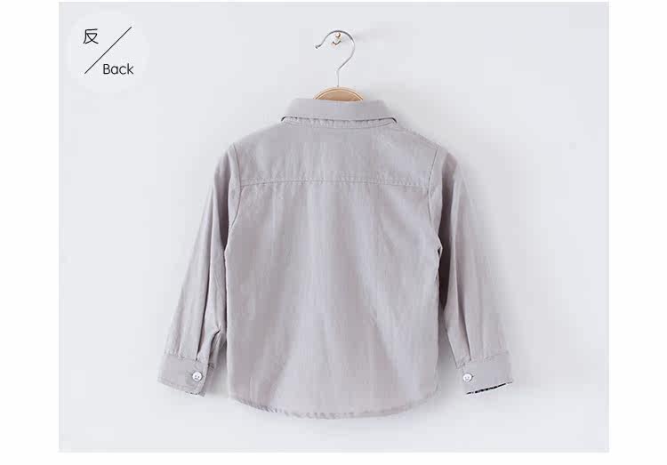 Chemise garcon à manche longue - Ref 2075866 Image 22