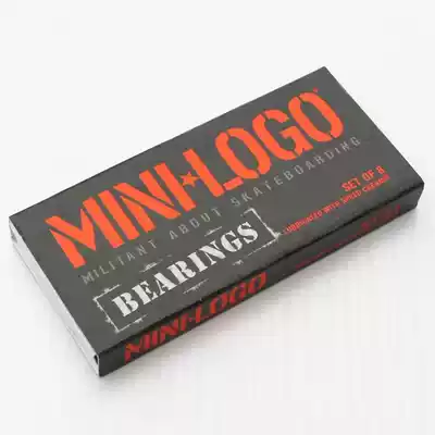 Minilogo skateboard bearing Double Bridge skateboard universal bearing new minilogo set of eight