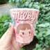 Fujiya Milk Girl Nhựa Melamine Cốc nhựa Bàn chải đánh răng Cốc nước Cốc nước súc miệng - Tách