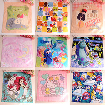 tsum Mermaid Mickey Minnie Childrens baby square towel absorbent face towel Hand towel Large square towel Face towel