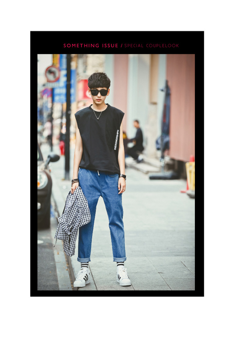Jeans pour jeunesse en coton - Ref 1463674 Image 7