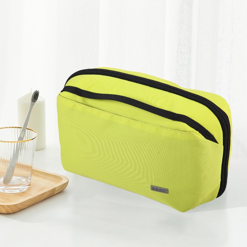 gox shell washing bag dry and wet separation bag for travel portable cashier bag Cosmetic Mouth Red Packet Stratified Waterproof Bag