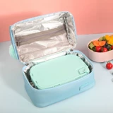 gox Ручная продукта с питанием толстая алюминиевая фольга кафетерий ручной рисовой пакет кожа кожа Бенто Сумка офисные работники с рисом