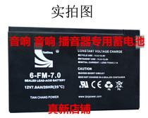 tianchang battery 6-FM-7 0 12V7 0AH 20HR(25°C)Battery for audio speakers