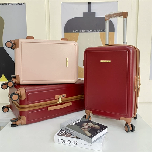 Красный чемодан для невесты для влюбленных, 24 дюймов