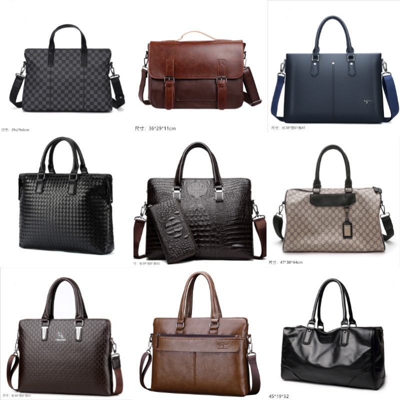 Model room men's bag ornament men's wardrobe display bag handbag cloakroom wardrobe soft assembly decoration