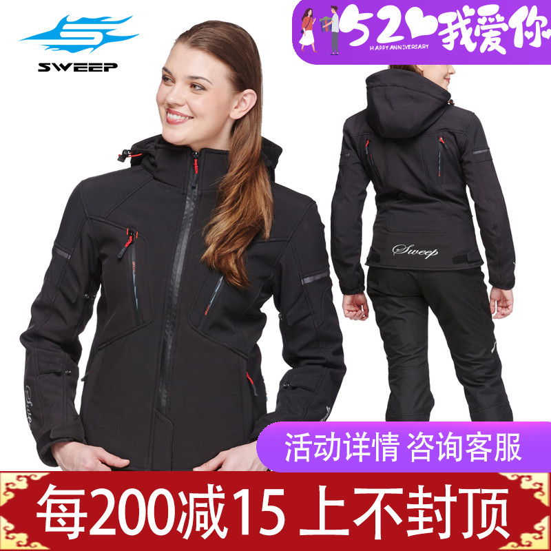 New products SWEEP Locomotive Riding women Summer race Locomotive Tension Clothing Casual Jacket Jacket protective gear