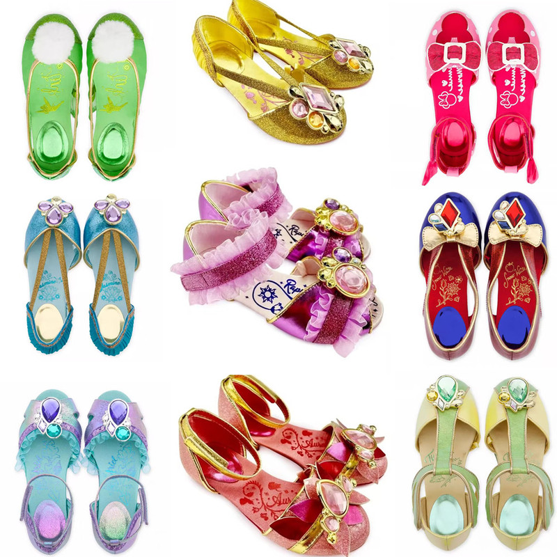 "Ai Meimei" Super Beautiful Paradise Edition Premium Long-Haired Belle Jasmine Snow White Mermaid Princess High Heels "Ai Meimei" Super Beautiful Paradise Edition Premium Long-Haired Belle Jasmine Snow White Mermaid Princess High Heels