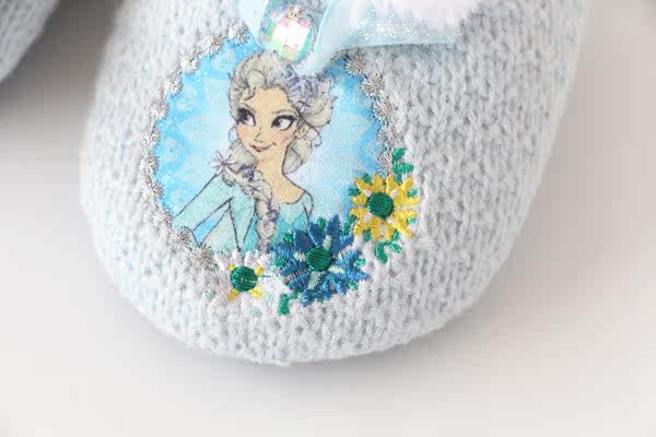 Pantoufles enfants en suède pour hiver - semelle autre - Ref 1007363 Image 16