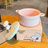 Nuby, керамическая милая высококачественная супница для школьников для домашнего использования