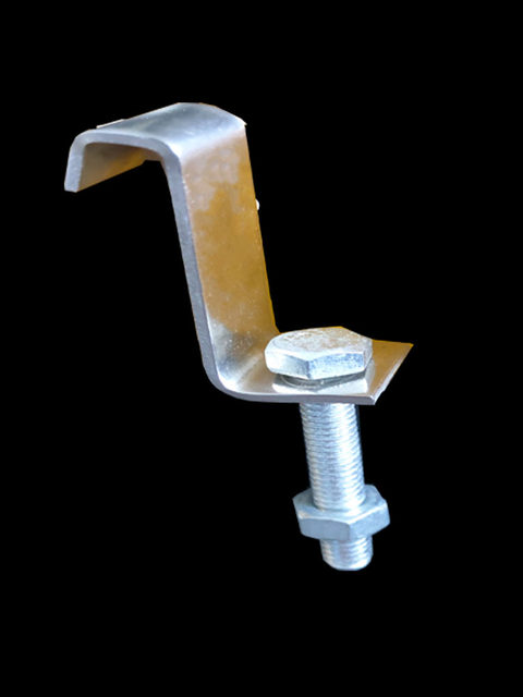 C-type fastener stainless steel 304 connection clip L-type M-type fiberglass grille clip installation fixed snap galvanized