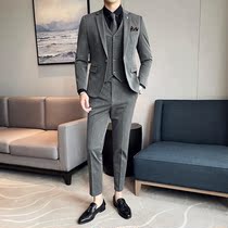 Light mature style new suit 2021 autumn slim suit jacket light luxury casual business dress