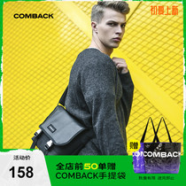 COMBACK Single Shoulder Bag Womens Bag Student Party Slanted Satchel Street Trend Day Series Postman Bag Hip Hop