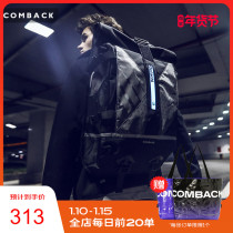 COMBACK riding personality glowing sports large backpack campus student backpack school bag tide bag