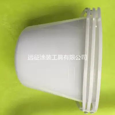 Expedition brand portable extra thick and small white bucket plastic paint paint bucket brush tool