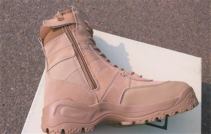 Bottes militaires en cuir - porter - Ref 1397667 Image 7