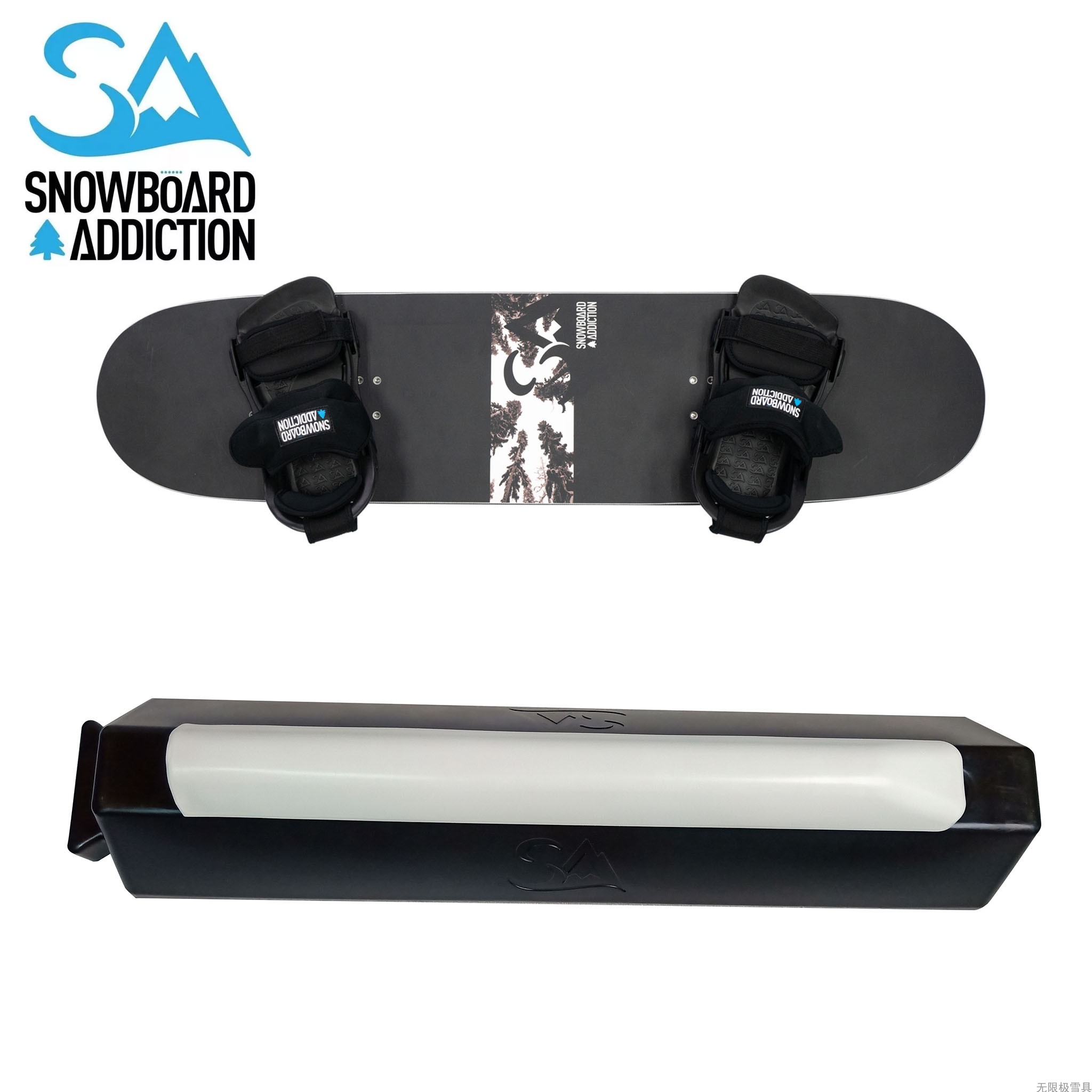 单板滑雪新手必入！SnowboardAddiction蹦床训练板测评，平衡木一练就上手
