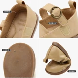 Детская обувь для принцессы для кожаной обуви для раннего возраста, осенняя, подходит для подростков, 1-5 лет, в корейском стиле, мягкая подошва