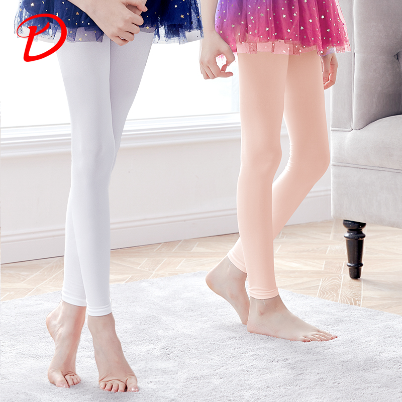 Children Ballet Socks Girl White Pants Socks Summer Baby Dance Socks Inner pants socks not with foot stockings Sox stockings
