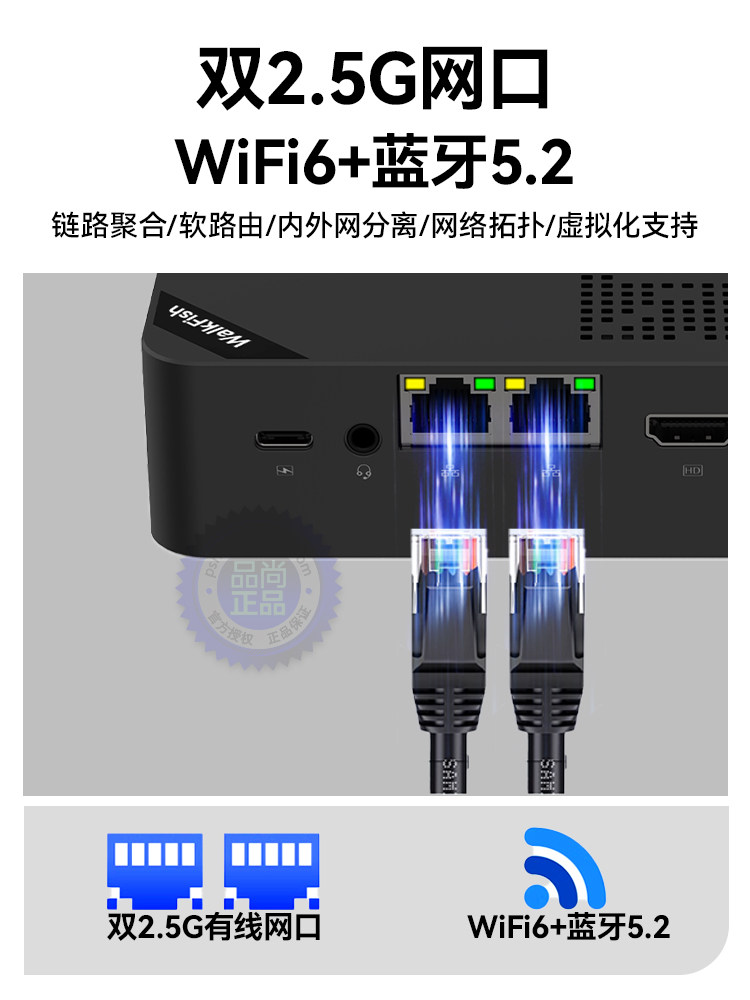 13Th Generation N150 Mini Host Nas Soft Router Win11 Office Gaming Dual 2.5g Four-Bay Minipc Computer