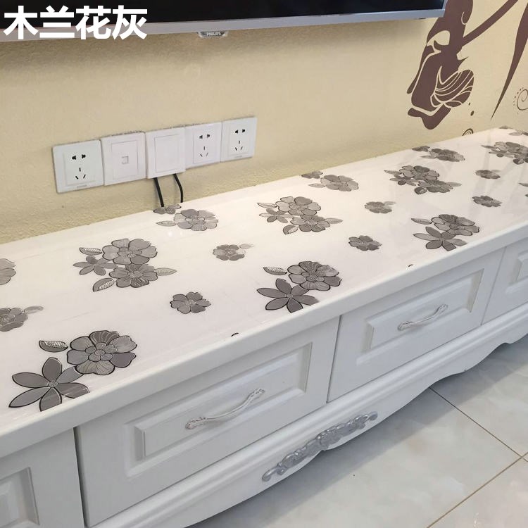 tivi samsung 40 inch Chống thấm và chống dầu dùng một lần PVC TV tủ khăn trải bàn khăn trải bàn pha lê mat đầu giường - TV tivi sony 55 inch