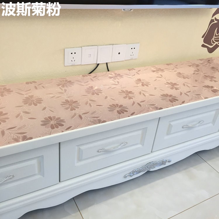 tivi samsung 40 inch Chống thấm và chống dầu dùng một lần PVC TV tủ khăn trải bàn khăn trải bàn pha lê mat đầu giường - TV tivi sony 55 inch