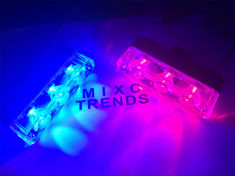 2x3 Led Ambulance Police Light Car Truck Emergency Light