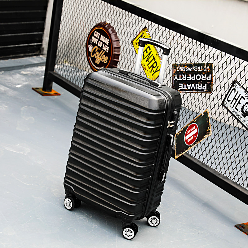 Suitcase men's password box business boarding suitcase men and women trolley case 20 inch 24 inch leather case airplane wheel