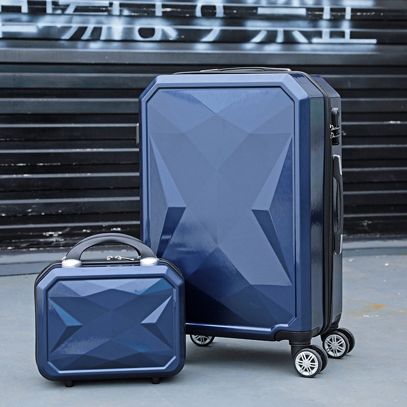 Password box retro suitcase female trolley box personality suitcase male leather box mother box 20 inches 24 inches 28 inches