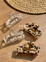 AN family grabs new simple and elegant French square clip shark clip back of the head hair ponytail grab clip hairclip hair accessories