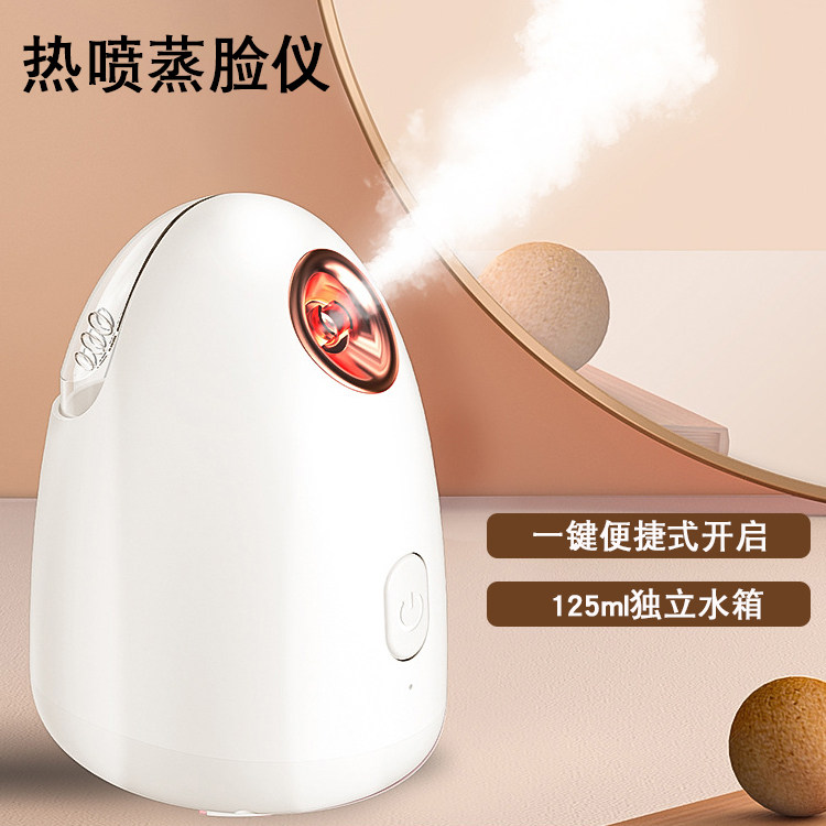 Beauty steamer heat spray water replenishment opens pores household small steamer