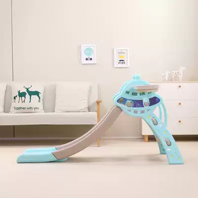 Children's indoor slide baby slide baby slide home folding storage thick slide combination plastic toy ladder