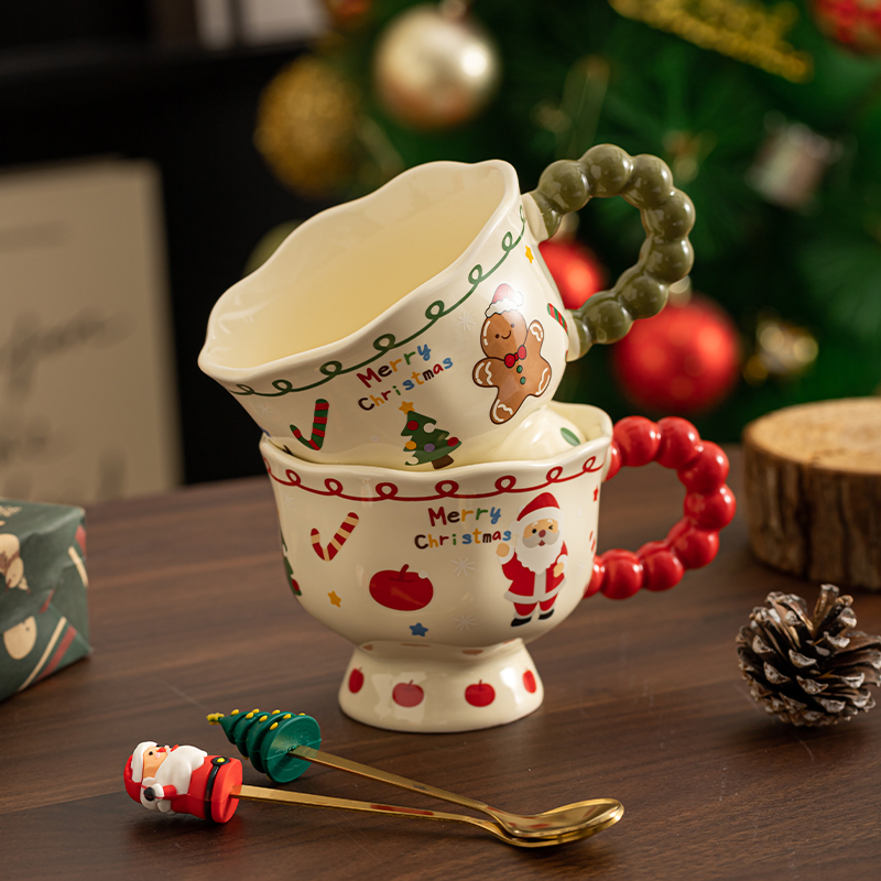 Christmas Gift for Girls, Ceramic Mug, Couple's Birthday Gift, Cute Christmas Gift