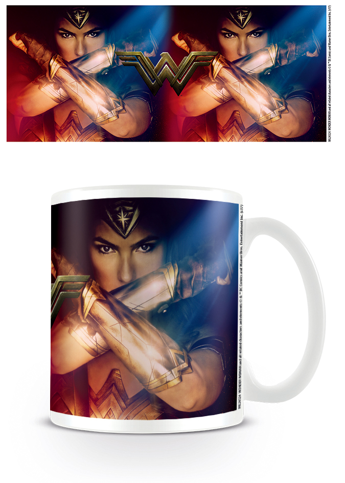 FANTHFUL ] DC Justice League Wonder Woman Ceramic Cup Official genuine peripheral spot