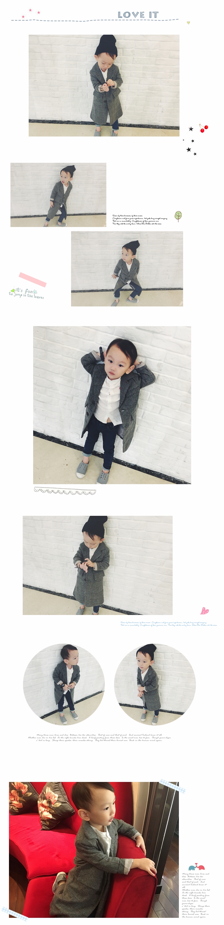 Manteau enfant en laine - Ref 2160701 Image 15