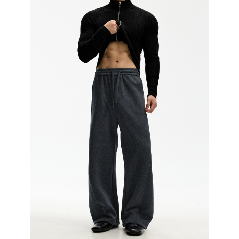 Day Ny American Casual Versatile Sweatpants Men's Straight-Leg Trousers Training Commuting Pants All-Season Style