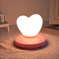 New mini LED love girl bedside creative energy-saving lamp cute night light ambient light photo props