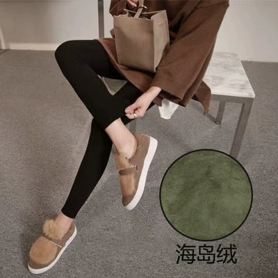 Bà bầu quần legging xuân hè 2019 sách Hàn Quốc mặc quần bút chì chân nhỏ 9 điểm nâng bụng cho bà bầu quần mùa hè thủy triều