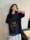 诺初孕妇装◆米奇减龄印花T恤宽松休闲纯棉短袖上衣女夏装打底衫