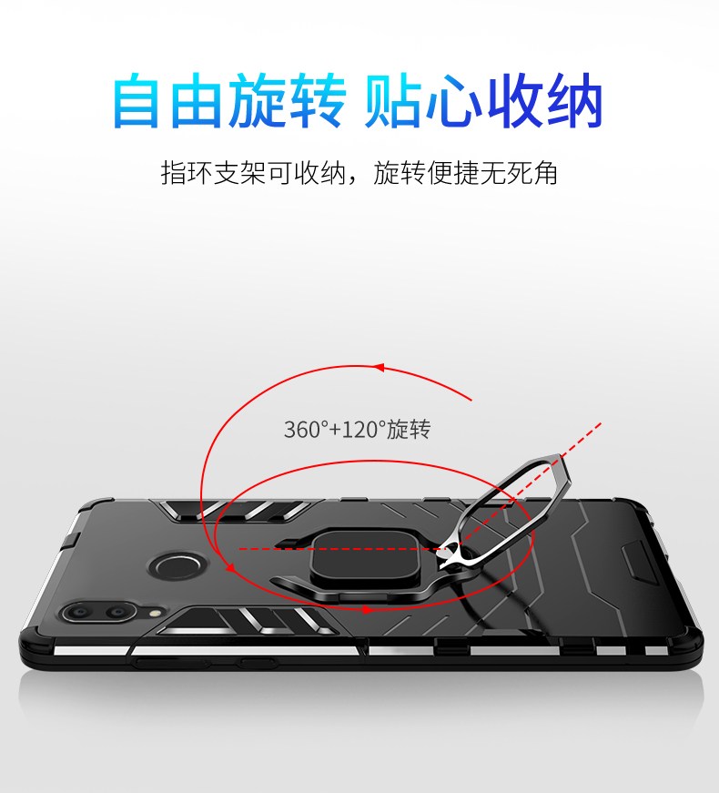 Gửi phim cường lực Huawei vinh quang chơi vỏ điện thoại di động vỏ bảo vệ chống rơi lớp bảo vệ với giá treo nhẫn CORAL10 từ tính vỏ hhon có thể treo cổ bằng dây buộc - Nhẫn nhẫn cầu hôn pnj
