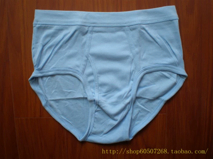 Năm sinh đặc biệt của nam giới bông sườn đàn hồi tam giác đồ lót cao eo đồ lót cotton shorts kích thước lớn