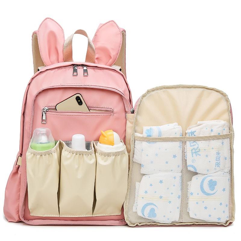 Japan ZD mommy bag large capacity Shoulder Bag Reduction of Maternal and Child Baobab Mom with Waits for Twin Shoulder Bag Brief Tide