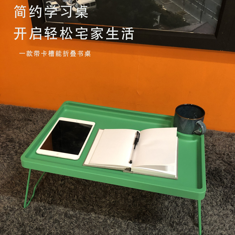 Light Luxury Style White, Red, and Blue Folding Table Bed Dining Stand Computer Desk Laptop Stand Folding Dining Table Bay Window Light Luxury Style White, Red, and Blue Folding Table Bed Dining Stand Computer Desk Laptop Stand Folding Dining Table Bay Window