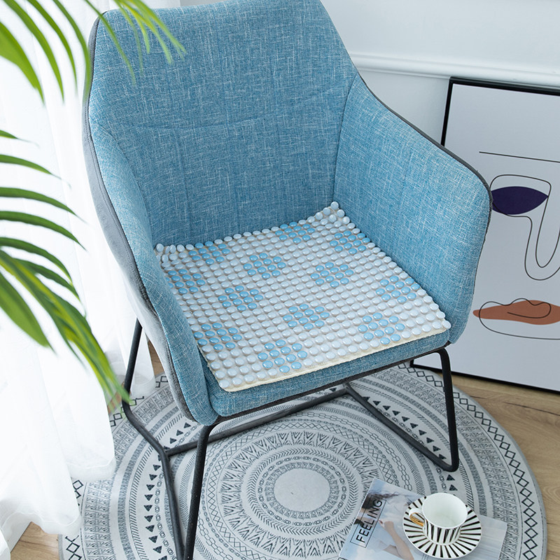 Summer Custom Ceramics Cushion Dining Chair Cushion Car Computer Anti-Slip Office Single summer cloth Leather Sofa Cushion