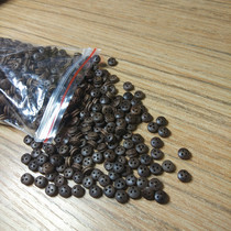 Black walnut three-eye round pulley for high-grade pulley series 4mm-8mm 20 capsules per bag