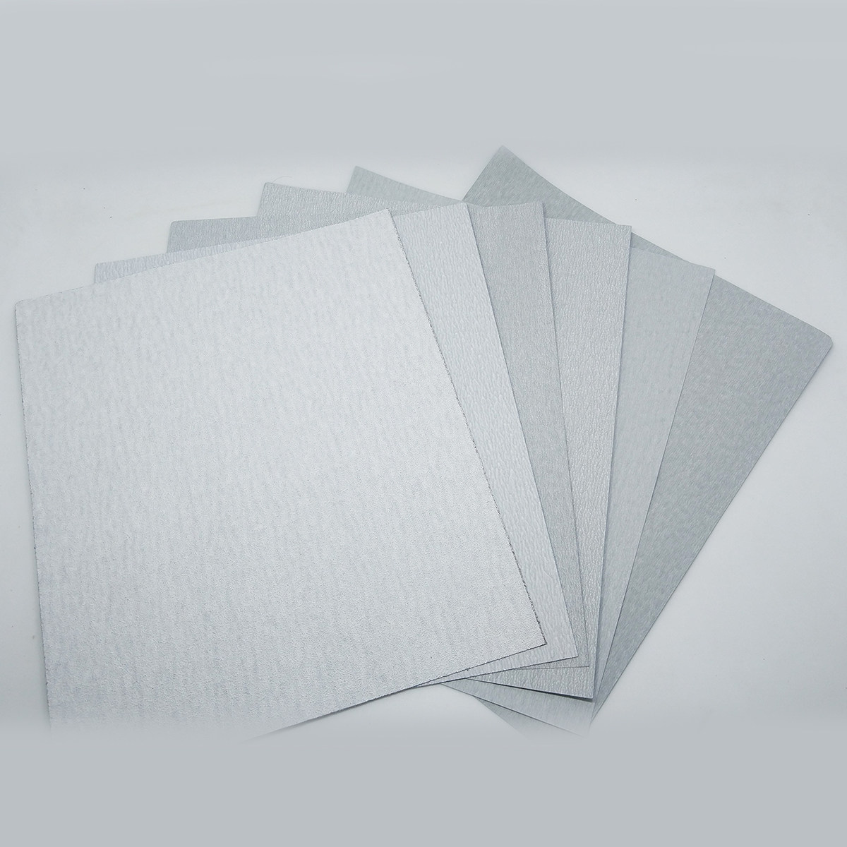 White sandpaper Sanding does not change color